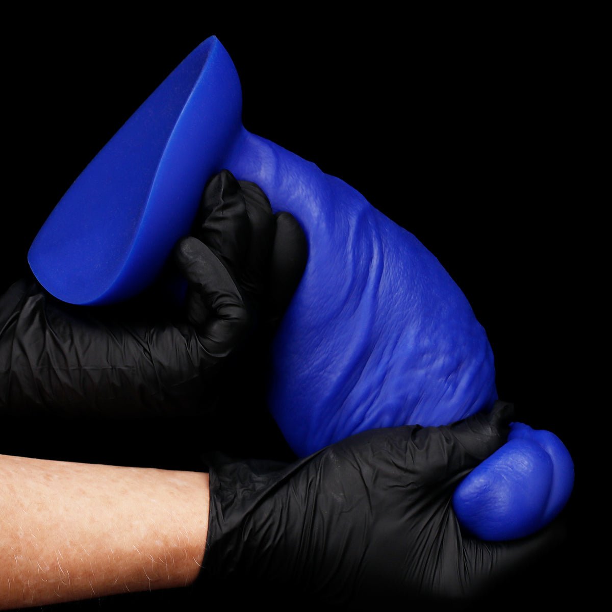 Short Wide Fisting Trainer Dildo | Bulwark | Kikuchi Toys PLATINUM-CURED SILICONE DUAL DENSITY FLEXIBILITY TEST
