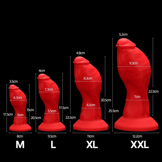 Deephold - Kikuchi Toys Second-Ring Training ANAL PLUG DILDO SIZE CHART